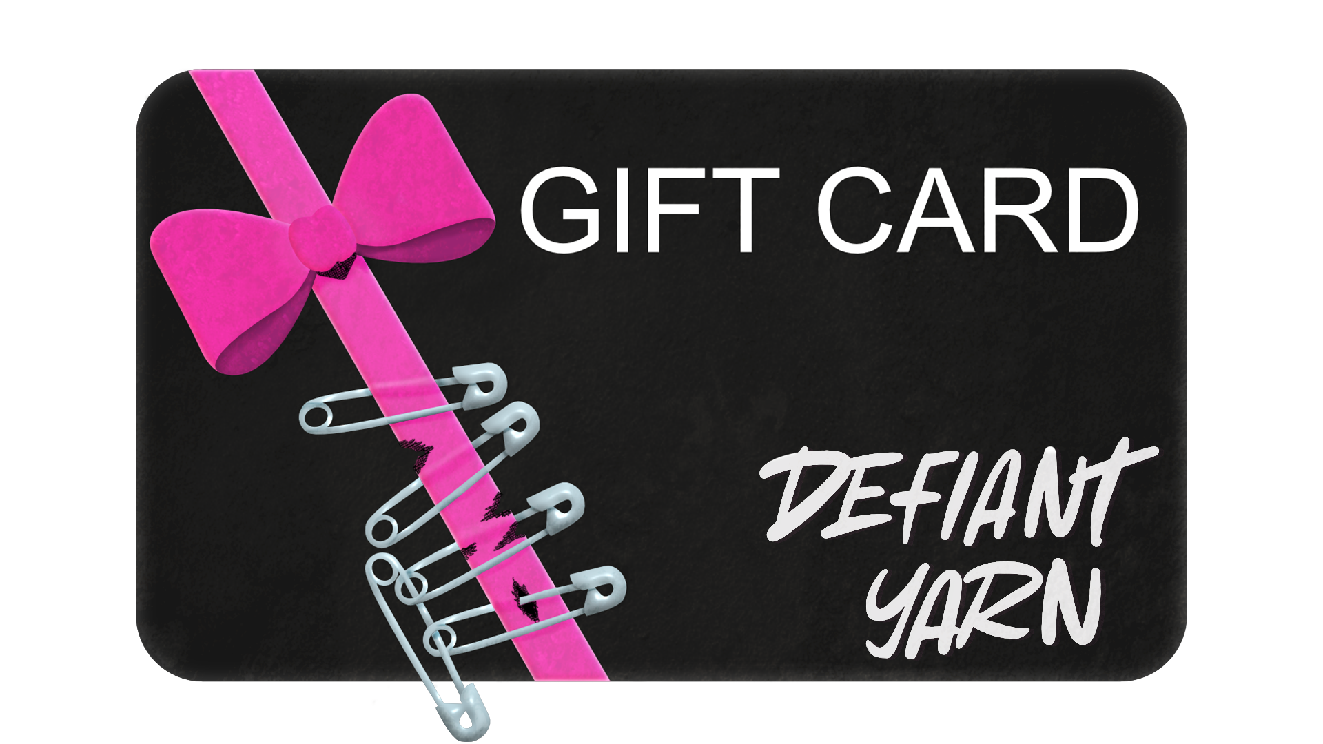 Defiant Gift Card - 10-100 – Defiant Yarn